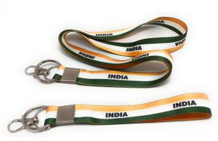 Key Era India id Tag Holder Set Of 2 Lanyard Mini And Long Lanyard