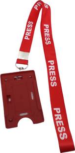 Dey 's stationery store Press Lanyards with Red ID Holder Lanyard