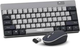 Frontech Wireless Keyboard and Mouse Combo with 2.4GHz Technology and 1600 DPI Mouse Combo Set