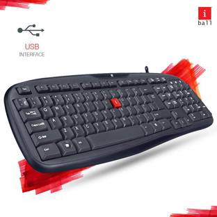 iball wiofy Wintop Soft Key Keyboard and Optical Mouse Combo Wired USB Standard Multi-device Keyboard Compatible with Desktop, Laptop, Mac stand support,multimedia_keys,?iBall WinTop V3.0