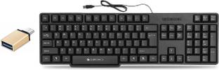 ZEBRONICS K20 KEYBOARD, C-OTG (Set of 2) Combo Set