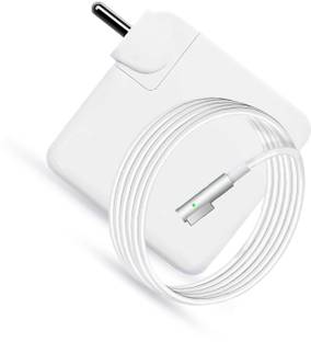 Laplogix 60W 16.5V 3.65A Magnet Pin L shape Compatible For MB Pro A1278, 13" Magsafe 1 60 W Adapter