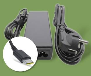 LT Lappy Top Replacement For USB-C Charging Adapter for Lenovo HP Dell Laptops 65 W Adapter