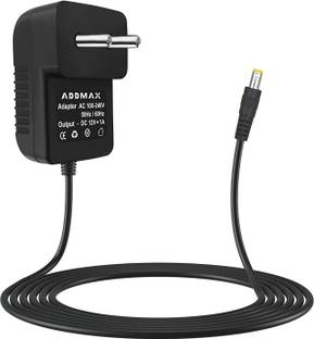 Addmax 12V 1 AMP DC Power Adapter Powers Supply For–LED Lights, Set Top Box,CCTV Camera 12 W Adapter