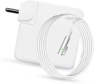 Laplogix 60W 16.5V 3.65A Magnet Pin L shape Compatible For MB Pro MA699LL/A 13" Magsafe 1 60 W Adapter