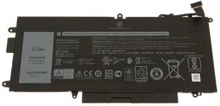 SOLUTIONS-365 DELL K5XWW 7390 60WH LAPTOP BATTERY FOR LATTITUDE 7390 6 Cell Laptop Battery