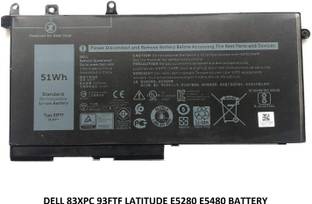 SOLUTIONS-365 COMPATIBLE 83XPC 93FTF BATTERY FOR Dell Latitude 5280, Latitude 5480, Latitude 5580, Latitude 5290, Latitude 5490, Latitude 5590 3 Cell Laptop Battery