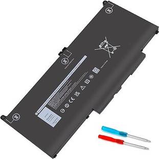 E power tech MXV9V Battery for Dell Latitude 5300 5310 7300 7400 E5300 E5310 E7300 E7400 Series, Latitude 5300 5310 2-in-1,for dell inspiron 7300/7306 2-in-1 Black Series P96G P97G P99G P100G 5VC2M 829MX 7.6V 60Wh 4 Cell Laptop Battery