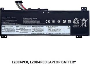 SOLUTIONS-365 COMPATIBLE L20C4PC0, L20D4PC0 15.36V 3910mAh LAPTOP BATTERY FOR LENOVO IDEAPAD GAMING 3-15Ach6 Legion 5-15Ith6 15Ach6A 15Ach6H 15Ith6H 15Ach6 SERIES 4 Cell Laptop Battery