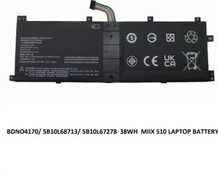 SOLUTIONS-365 COMPATIBLE BDNO4170 5B10L68713 5B10L67278 38WH LAPTOP BATTERY FOR LENOVO IDEAPAD MIIX 510-12ISK, IDEAPAD MIIX 510-12IKB SERIES 4 Cell Laptop Battery