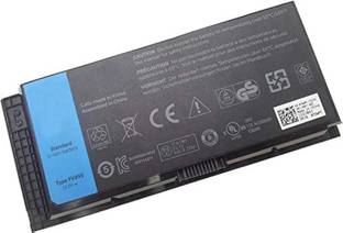 WISTAR M4600 M4800 M6600 M6800 FV993 FJJ4W PG6RC 7DWMT JHYP2 K4RDX 6 Cell Laptop Battery 6 Cell Laptop Battery