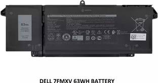 SOLUTIONS-365 COMPATIBLE 7FMXV BATTERY FOR Dell Latitude 13 5320, 14 7320, 14 7420, 14 7520 4 Cell Laptop Battery