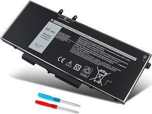 E power tech 68Wh 3HWPP Replacement Battery for Dell Latitude 5410 5510 5501 5401 5411 5511 Precision 3541 3551,Inspiron 7706 2-in-1, Inspiron 17 7500 7506 2-in-1 Black 03HWPP 10X1J N2NLL 1VY7F 451-BCMN 15.2V 4 Cell Laptop Battery