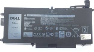 DELL K5XWW Latitude 13 7389 Latitude 7390 2-in-1 Latitude 12 5000 5289 2-in-1 L3180 E5289 P29S001 P29S002 Series 6CYH6 725KY N18GG 451-BBZC CFX97 6 Cell Laptop Battery