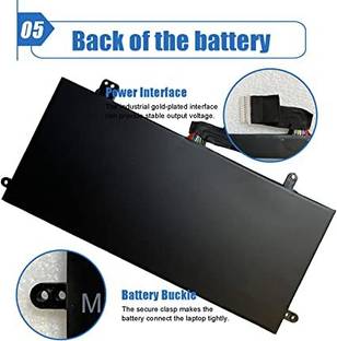 HYBRID STORE J0PGR Dell Latitude 12 5285 5290 2-in-1 T17G T17G001 T17G002 0J0PGR 1WND8 4 Cell Laptop Battery