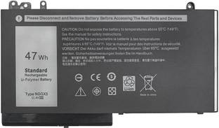 WEFLY NGGX5 Laptop Battery Compatible for Dell Latitude 12 E5270 14 E5470 15 E5570 15-3510 (P48F001) Series Notebook 954DF YD8XC JY8D6 JY8DF 451-BBUM 451-BBUJ Part Number: 954DF YD8XC JY8D6 JY8DF XWDK1 451-BBUM 451-BBUJ XKWC7 451-BBUJ 53VJ6 451-BBUL NCVW8 XWDK1 RDRH9 0JY8D6 0RDRH9 0RYXXH 4 Cell Laptop Battery
