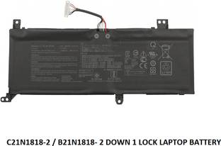 SOLUTIONS-365 COMPATIBLE B21N1818-2 / C21N1818-2 DOWN 1 LOCK BATTERY FOR ASUS VIVOBOOK 14 F412DA-NH77 VIVOBOOK 15 X512DAEJ503 3 Cell Laptop Battery
