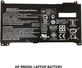 SOLUTIONS-365 COMPATIBLE RR03XL LAPTOP BATTERY FOR HP PROBOOK 430 G4, PROBOOK 440 G5, PROBOOK 450 G4, ...