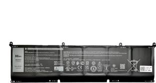 SOLUTIONS-365 Compatible 70N2F M59JH 69KF2 86WH battery for dell Alienware m15 R3 P87F ALIENWARE m17 2...