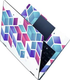 SCOTLON _All Panel_Cubical designs_ Vinyl Laptop Decal 15.5
