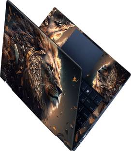 SCOTLON _Full Panel_Ferocious Lion_ Vinyl Laptop Decal 15.6