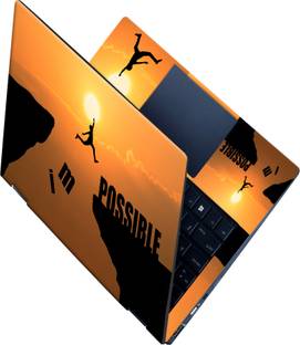 SCOTLON _All Panel_Iam possible_ Vinyl Laptop Skin Compatible for 15.5 inch