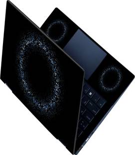 SCOTLON _All Panel_Square pattern Round_ Vinyl Laptop Decal 15.5