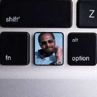 इंड CONTROL UDAY CONTROL KEY SKIN/STICKERS FOR KEYBOARD. PVC लैपटॉप डीकैल 14.1