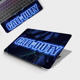 Yuckquee CALL OF DUTY Top+Wrist Pad Vinyl Laptop Skin 17.3 Vinyl Laptop Decal 17.3