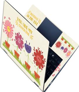 SCOTLON _All Panel_My sunshine_ Vinyl Laptop Skin Compatible for 15.5 inch