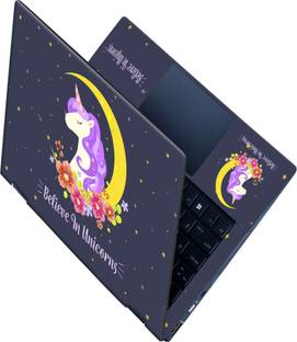 SCOTLON _All Panel_Believe in unicorns_ Vinyl Laptop Decal 15.5