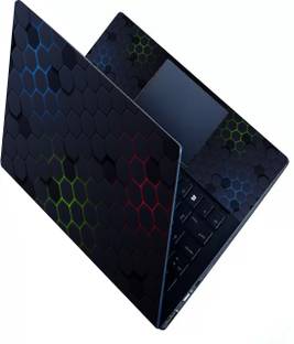 PALMETO Hexagon pattern vinyl skin, vinyl sticker, full vinyl cover for laptop Vinyl Laptop Skin Compatible for 15.6 inch