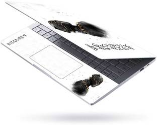 Flipkart SmartBuy Full Body Laptop Skin and Mouse Pad Combo - Wakanda Forever Shadow Panther Elite No Residue Removable Self Adhesive Vinyl Reusable Laptop Skin Compatible for 15.6 inch