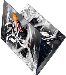 Techfit Full Body Laptop Skin Fits Size Upto 15.6 Inches - Bleach Anime Ichigo Bankai Self Adhesive Vinyl Laptop Decal 15.6
