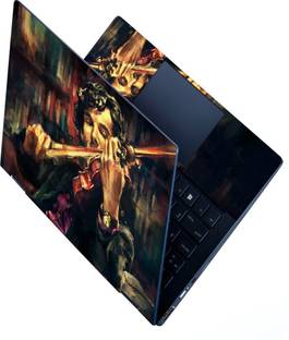 dzazner HD Printed Full Panel Laptop Skin Sticker Vinyl Fits Size Up to 15 inches No Residue, Bubble Free - Sherlock Holmes Art Self Adhesive Vinyl Reusable Laptop Skin Compatible for 15.6 inch