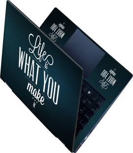SCOTLON _All Panel_Impossible is possible_ Vinyl Laptop Skin Compatible for 15.5 inch
