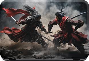 SCOTLON _Single Panel_Samurai intense battle_ Vinyl Laptop Skin Compatible for 15.5 inch