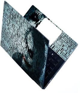 Skinny Full Laptops Skin Bubble-Free HD Quality Sticker FBD_SK-13_Joker Babble free Vinyl Reusable Laptop Skin Compatible for 15.6 inch