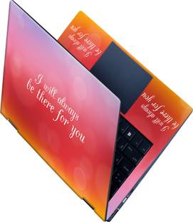 SCOTLON _All Panel_Iam for you_ Vinyl Laptop Decal 15.5