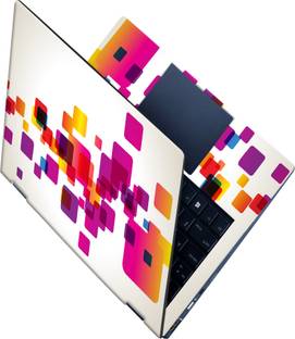 SCOTLON _All Panel_Corner curved squares_ Vinyl Laptop Decal 15.5