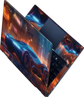 SCOTLON All Panel_Exotic cyberpunk car_Premium Laptop Skin Vinyl Laptop Skin Compatible for 15.6 inch