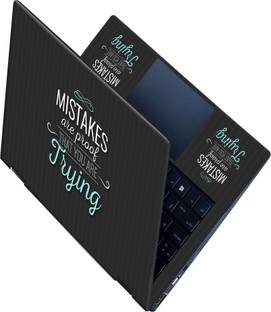 Flipkart SmartBuy _All Panel_ Make try_Premium Vinyl laptop Skin_ Vinyl Laptop Skin Compatible for 15.6 inch