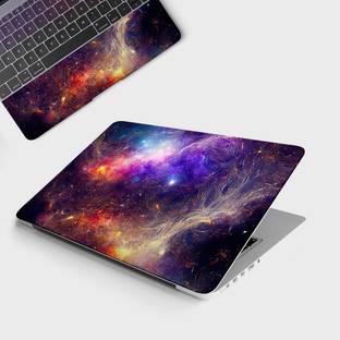 Yuckquee NEBULA Top+Wrist Pad Vinyl Laptop Skin/ Vinyl Laptop Decal 15.6 F-8 Vinyl Laptop Decal 15.6