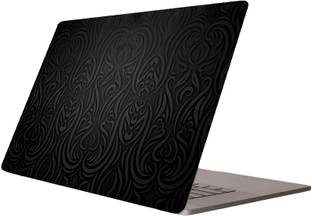 GoArt Black laptop skin, laptop decal, bubble free"with free sticker" ( Size-11x16) Vinyl Laptop Decal...