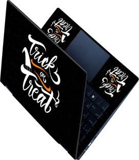 Flipkart SmartBuy _All Panel_ Tricks or treat_Premium laptop Skin_ Vinyl Laptop Skin Compatible for 15.6 inch