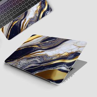 Yuckquee Marble Top+Wrist Pad Vinyl Laptop Skin/Sticker Vinyl Laptop Decal 13.3 M-25 Vinyl Laptop Deca...