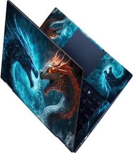 SCOTLON _All Panel_Dracarys_Laptop Skin for Inner and Outer Panel_ Vinyl Laptop Decal 15.6