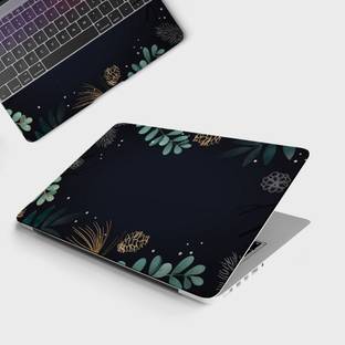 Yuckquee CORAL STYLE FLOWER Full Body Vinyl Laptop Skin 17.3 Vinyl Laptop Skin Compatible for 17.3 inc...