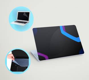 SDM 3in1 laptop skin with track-pad & SCREEN GAURD (shap) 15.6 inch Vinyl Laptop Skin Compatible for 1...