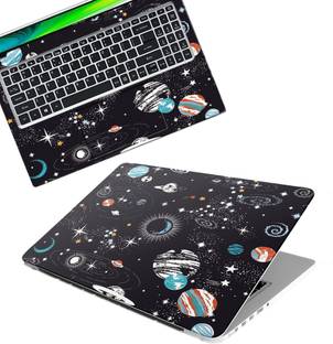 Inkykart Full Body SPACE 54 Laptop Skin Sticker Bubble-Free HD Quality For All Laptops Vinyl Laptop Sk...